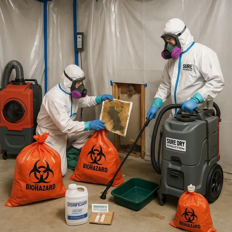 Contaminated Water Handling Protocols process in De Land Southwest, FL